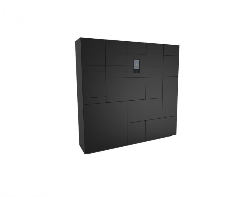 eSafe Wall for companies parcel boxes