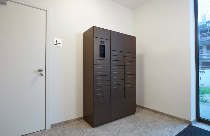 eSafe Wall parcel solution for apartments